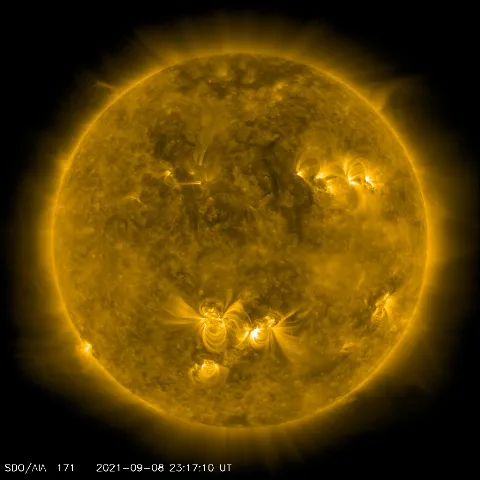 Image of Sun's corona