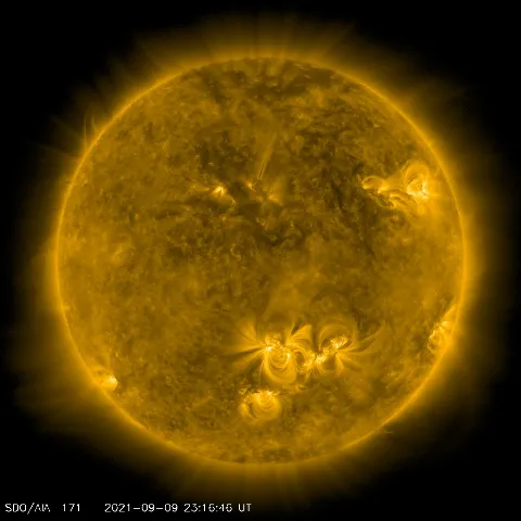 Image of Sun's corona