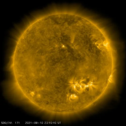 Image of Sun's corona