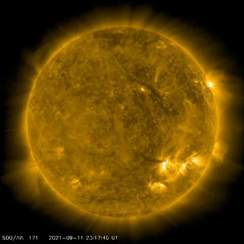 Image of Sun's corona