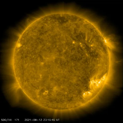 Image of Sun's corona