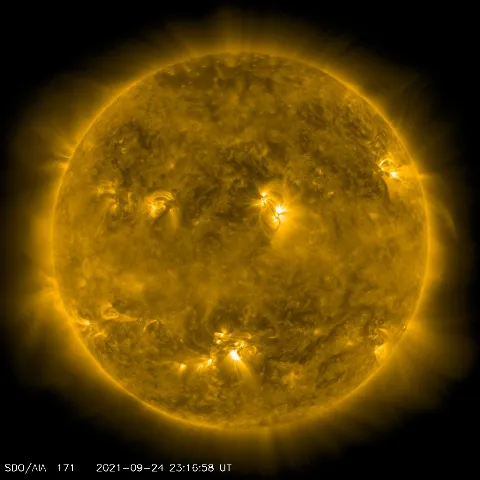 Image of Sun's corona