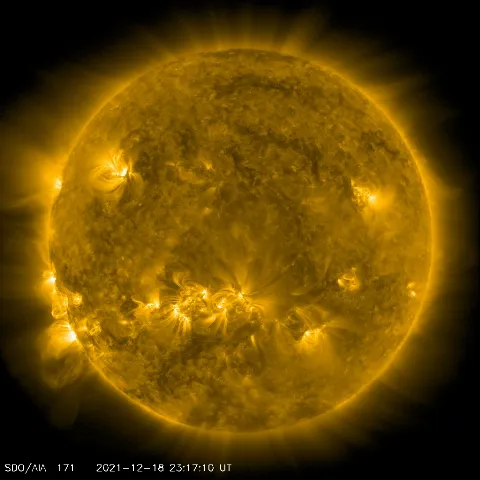 Image of Sun's corona