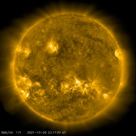 Image of Sun's corona