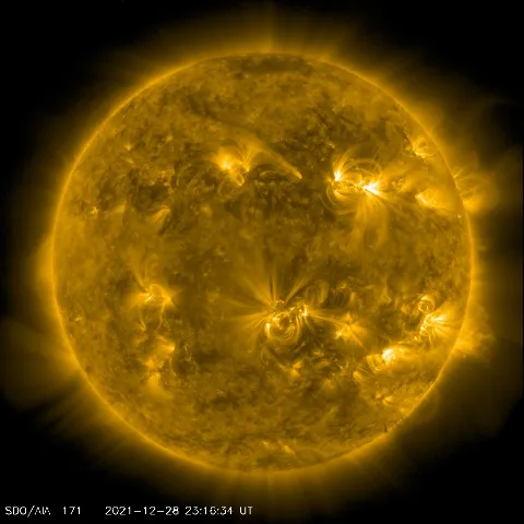 Image of Sun's corona