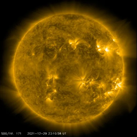 Image of Sun's corona