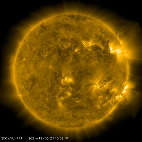 Image of Sun's corona