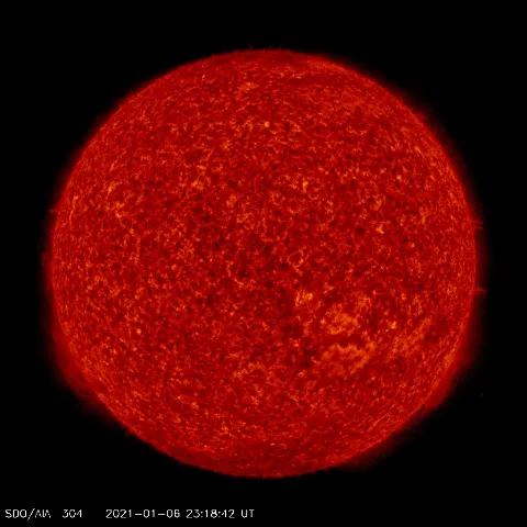 Image of Sun's transition region