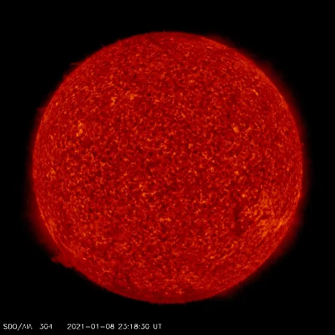 Image of Sun's transition region