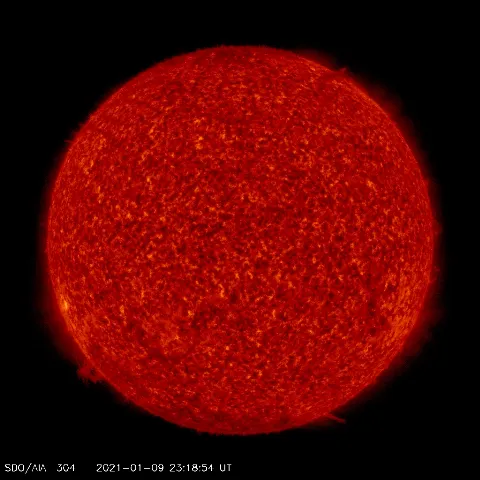 Image of Sun's transition region