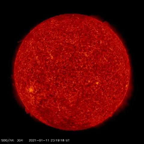 Image of Sun's transition region