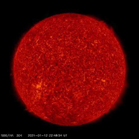 Image of Sun's transition region