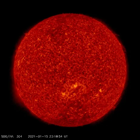 Image of Sun's transition region