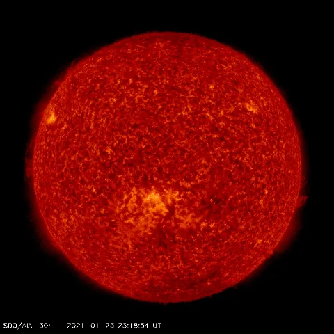 Image of Sun's transition region