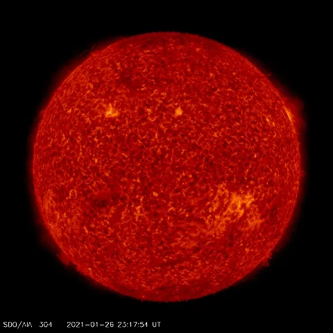 Image of Sun's transition region