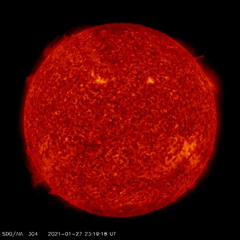 Image of Sun's transition region