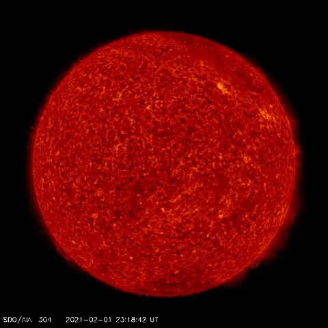 Image of Sun's transition region