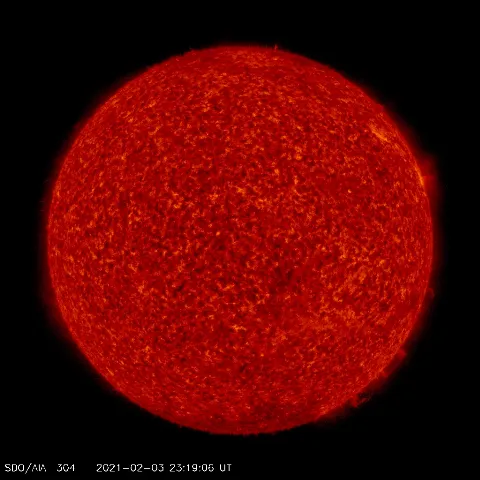 Image of Sun's transition region