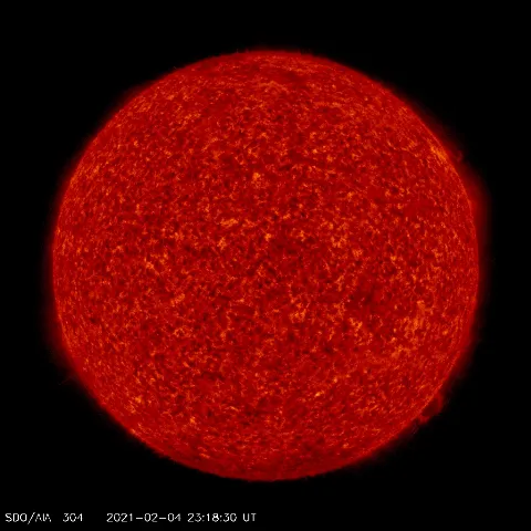 Image of Sun's transition region