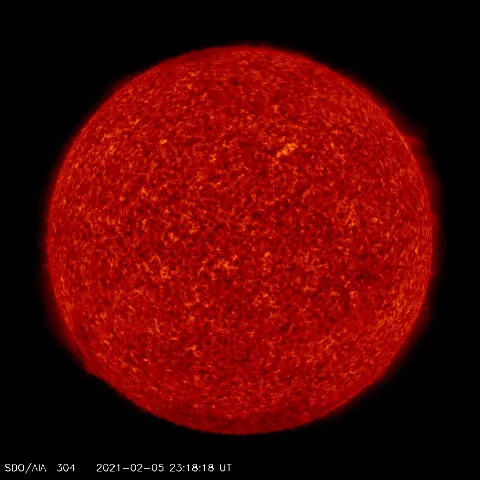 Image of Sun's transition region