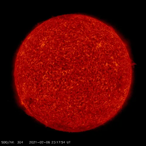 Image of Sun's transition region