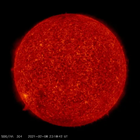 Image of Sun's transition region