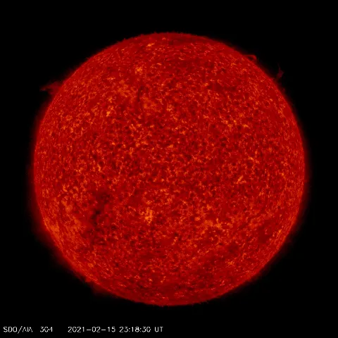 Image of Sun's transition region