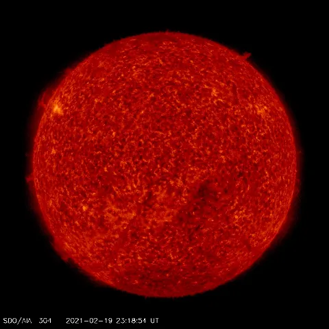 Image of Sun's transition region