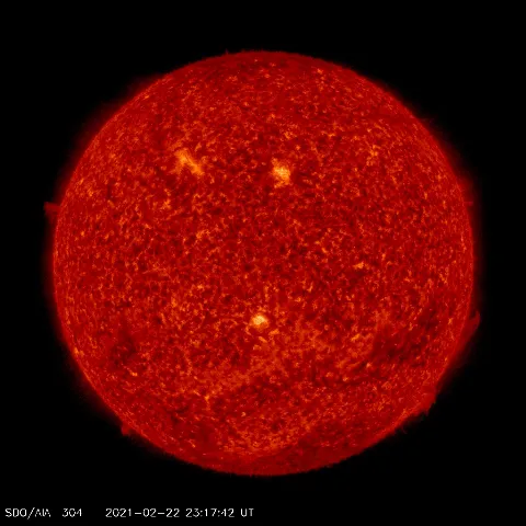 Image of Sun's transition region