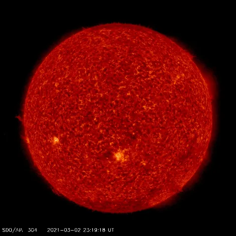 Image of Sun's transition region