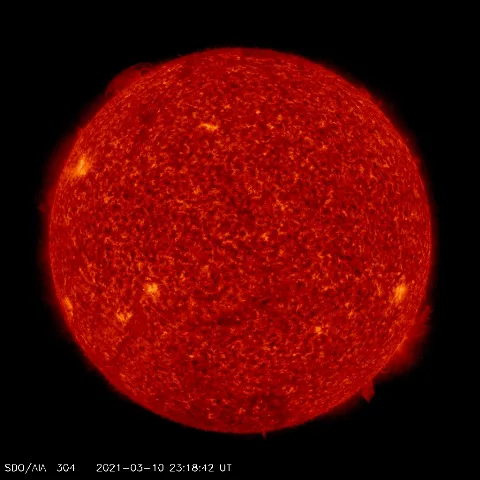 Image of Sun's transition region