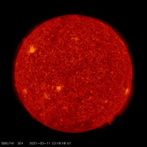 Image of Sun's transition region