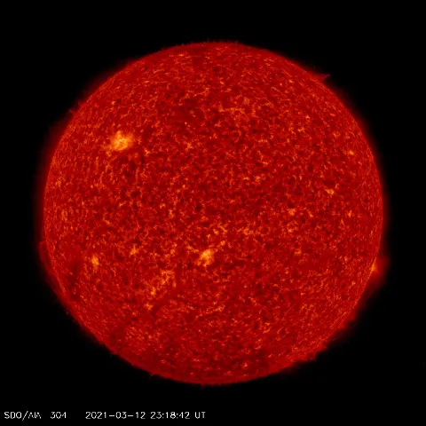 Image of Sun's transition region