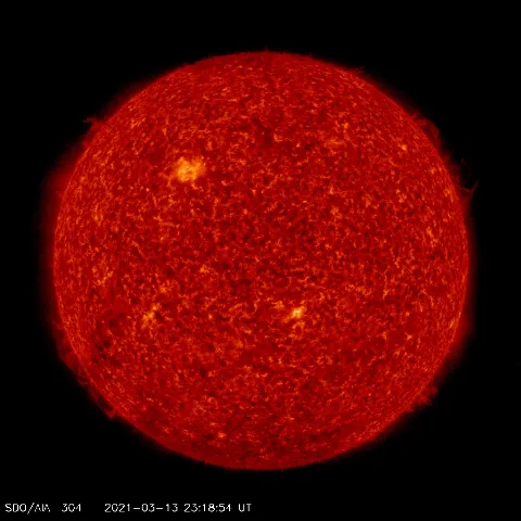 Image of Sun's transition region