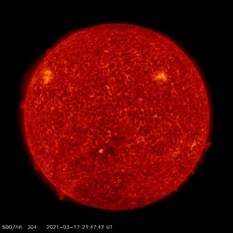 Image of Sun's transition region