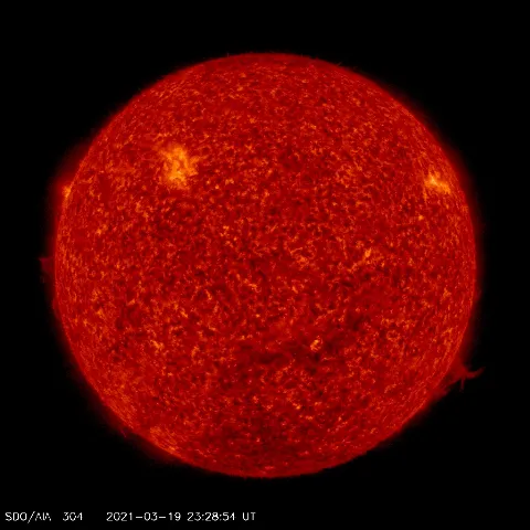 Image of Sun's transition region