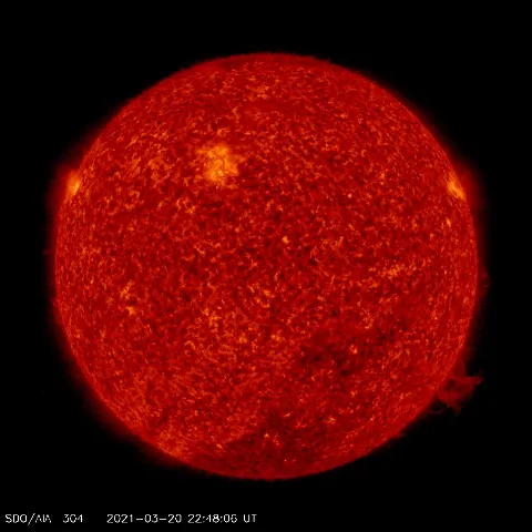 Image of Sun's transition region