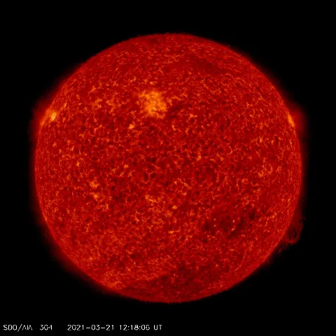 Image of Sun's transition region