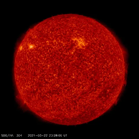 Image of Sun's transition region