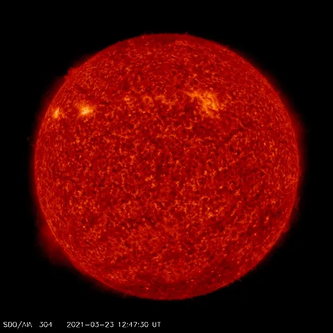 Image of Sun's transition region