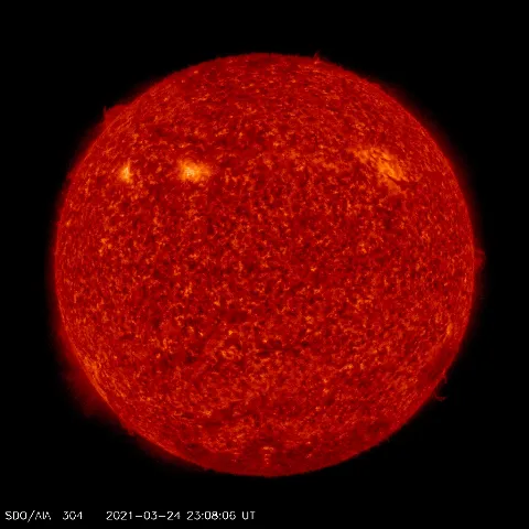 Image of Sun's transition region