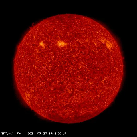 Image of Sun's transition region