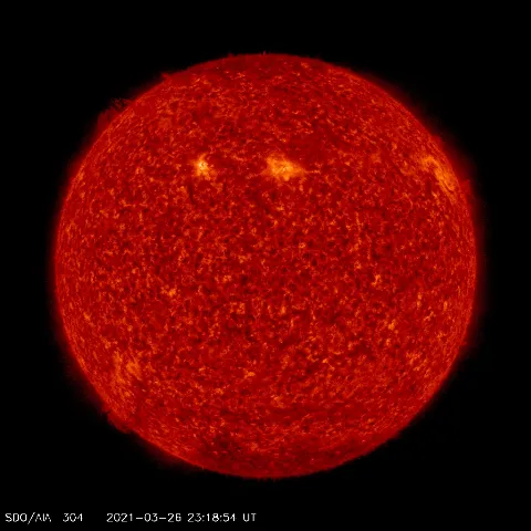 Image of Sun's transition region