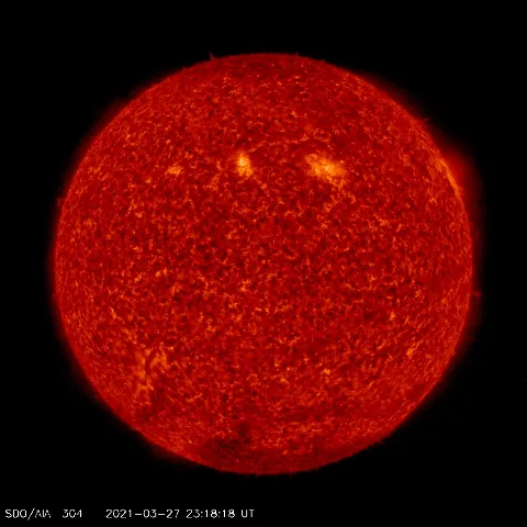 Image of Sun's transition region