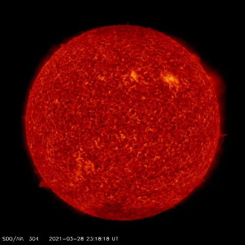 Image of Sun's transition region