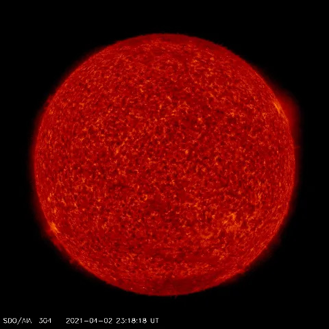 Image of Sun's transition region