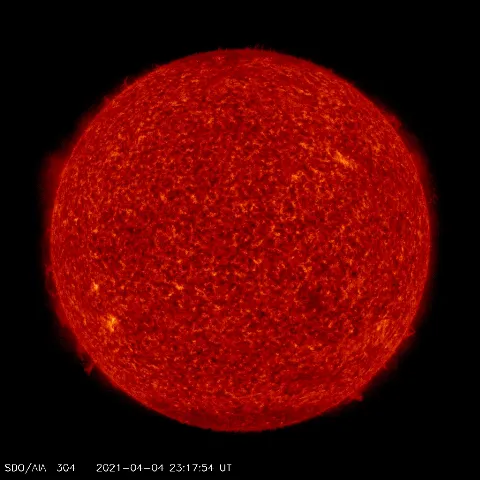 Image of Sun's transition region