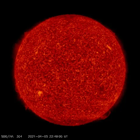 Image of Sun's transition region