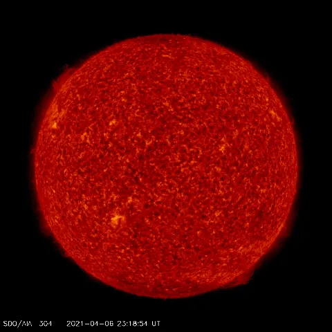 Image of Sun's transition region