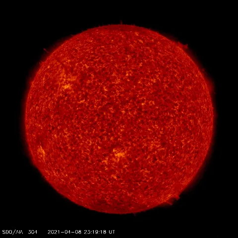 Image of Sun's transition region